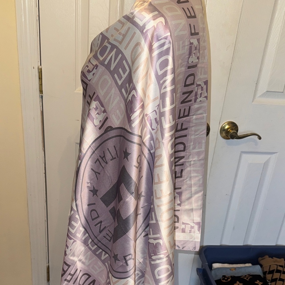 Pastel Silk Wrap - Picture 4 of 13